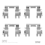Dynamic Friction 1988-1991 Honda CRX Front Premium Hardware Kit by Dynamic Friction Company 340-59008