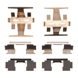 Dynamic Friction 1986-1993 Acura Integra Front Premium Hardware Kit by Dynamic Friction Company 340-59009