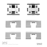 Dynamic Friction 1985-1989 Acura Integra Rear Premium Hardware Kit by Dynamic Friction Company 340-59010