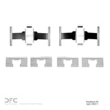 Dynamic Friction 1988-2001 Acura Integra Rear Premium Hardware Kit by Dynamic Friction Company 340-59011