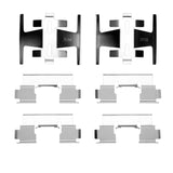 Dynamic Friction 1990-1993 Honda Accord Coupe Front Premium Hardware Kit by Dynamic Friction Company 340-59012