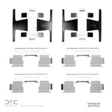 Dynamic Friction 1990-1993 Honda Accord Coupe Front Premium Hardware Kit by Dynamic Friction Company 340-59012