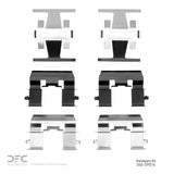 Dynamic Friction 1991-2002 Acura TL Front Premium Hardware Kit by Dynamic Friction Company 340-59016