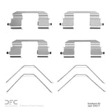 Dynamic Friction 2002-2021 Acura ILX Front Premium Hardware Kit by Dynamic Friction Company 340-59017