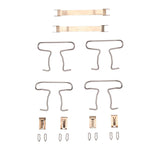 Dynamic Friction 1976-1982 Honda Accord Hatchback Front Premium Hardware Kit by Dynamic Friction Company 340-59021