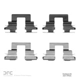 Dynamic Friction 2001-2008 Acura MDX Rear Premium Hardware Kit by Dynamic Friction Company 340-59024
