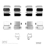 Dynamic Friction 1999-2004 Acura MDX Front Premium Hardware Kit by Dynamic Friction Company 340-59025