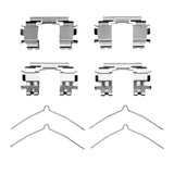 Dynamic Friction 2002-2011 Acura RSX Front Premium Hardware Kit by Dynamic Friction Company 340-59033