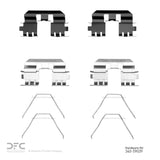 Dynamic Friction 2008-2017 Acura TSX Rear Premium Hardware Kit by Dynamic Friction Company 340-59039