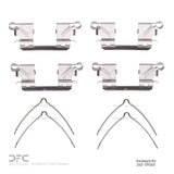 Dynamic Friction 2009-2020 Acura ILX Front Premium Hardware Kit by Dynamic Friction Company 340-59040