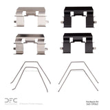Dynamic Friction 1999-2014 Acura CL Front Premium Hardware Kit by Dynamic Friction Company 340-59042