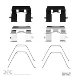 Dynamic Friction 2003-2022 Acura CSX Front Premium Hardware Kit by Dynamic Friction Company 340-59046