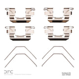 Dynamic Friction 2005-2025 Acura RDX Front Premium Hardware Kit by Dynamic Friction Company 340-59048