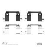 Dynamic Friction 2017-2025 Acura ADX Front Premium Hardware Kit by Dynamic Friction Company 340-59054