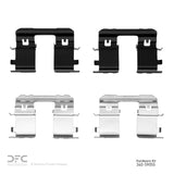 Dynamic Friction 2017-2025 Honda CR-V Rear Premium Hardware Kit by Dynamic Friction Company 340-59055