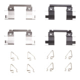 Dynamic Friction 2017-2021 Honda Clarity Front Premium Hardware Kit by Dynamic Friction Company 340-59058