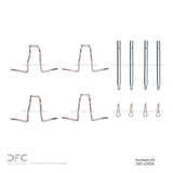 Dynamic Friction 1979-1985 Mercedes-Benz 300D Front Premium Hardware Kit by Dynamic Friction Company 340-63004