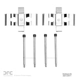 Dynamic Friction 1990-2002 Mercedes-Benz 300TE Front Premium Hardware Kit by Dynamic Friction Company 340-63011