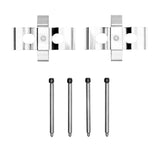Dynamic Friction 1985-1991 Mercedes-Benz 560SEC Front Premium Hardware Kit by Dynamic Friction Company 340-63012