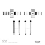 Dynamic Friction 1973-1979 Mercedes-Benz 300D Front Premium Hardware Kit by Dynamic Friction Company 340-63014