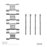 Dynamic Friction 2003-2009 Mercedes-Benz SL55 AMG Front Premium Hardware Kit by Dynamic Friction Company 340-63028