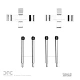 Dynamic Friction 1963-2003 Mercedes-Benz S320 Rear/Front Premium Hardware Kit by Dynamic Friction Company 340-63030