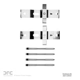 Dynamic Friction 2007-2025 Audi RS7 Front Premium Hardware Kit by Dynamic Friction Company 340-63033