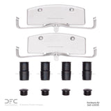 Dynamic Friction 2007-2014 Mercedes-Benz S65 AMG Rear Premium Hardware Kit by Dynamic Friction Company 340-63035