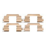 Dynamic Friction 2006-2024 Mercedes-Benz Sl400 Front/Rear Stainless Steel Hardware Kit by Dynamic Friction Company 340-63041SS