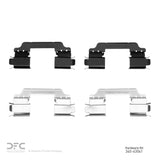 Dynamic Friction 2006-2024 Mercedes-Benz SL550 Front/Rear Premium Hardware Kit by Dynamic Friction Company 340-63041
