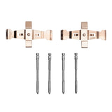 Dynamic Friction 2011-2013 Mercedes-Benz C63 AMG Rear Premium Hardware Kit by Dynamic Friction Company 340-63046