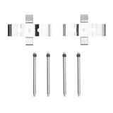 Dynamic Friction 1991-1999 Mercedes-Benz 300SE Front Premium Hardware Kit by Dynamic Friction Company 340-63056