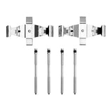 Dynamic Friction 2013-2020 Mercedes-Benz SL400 Front Premium Hardware Kit by Dynamic Friction Company 340-63060