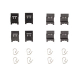 Dynamic Friction 2019-2026 Fiat 500E Front/Rear Premium Hardware Kit by Dynamic Friction Company 340-63075
