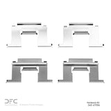 Dynamic Friction 1982-1997 Infiniti M30 Front Premium Hardware Kit by Dynamic Friction Company 340-67004
