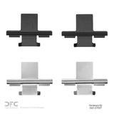 Dynamic Friction 1981-1986 Nissan Maxima Front Premium Hardware Kit by Dynamic Friction Company 340-67007