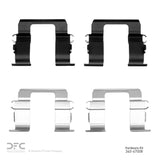 Dynamic Friction 1988-1995 Dodge Colt Front/Rear Premium Hardware Kit by Dynamic Friction Company 340-67008