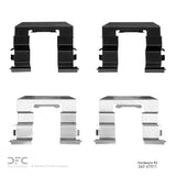 Dynamic Friction 1989-2010 Chevrolet Epica (Mexico) Front Premium Hardware Kit by Dynamic Friction Company 340-67011