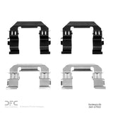 Dynamic Friction 2000-2004 Nissan XTerra Front Premium Hardware Kit by Dynamic Friction Company 340-67022