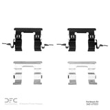 Dynamic Friction 2002-2019 Infiniti I35 Front Premium Hardware Kit by Dynamic Friction Company 340-67023