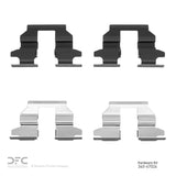 Dynamic Friction 2002-2025 Nissan Sentra Rear Premium Hardware Kit by Dynamic Friction Company 340-67024