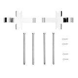 Dynamic Friction 1989-1996 Nissan 300ZX Turbo Front Premium Hardware Kit by Dynamic Friction Company 340-67025