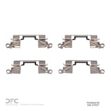 Dynamic Friction 2003-2011 Infiniti FX35 Front Premium Hardware Kit by Dynamic Friction Company 340-67027