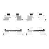 Dynamic Friction 1987-1989 Nissan 300ZX Rear Premium Hardware Kit by Dynamic Friction Company 340-67028