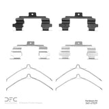 Dynamic Friction 2002-2017 Acura MDX Front Premium Hardware Kit by Dynamic Friction Company 340-67029