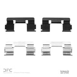 Dynamic Friction 2004-2007 Infiniti QX56 Front Premium Hardware Kit by Dynamic Friction Company 340-67030