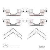 Dynamic Friction 2005-2025 Chevrolet City Express Front Premium Hardware Kit by Dynamic Friction Company 340-67031