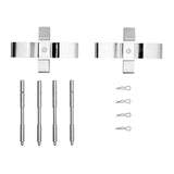 Dynamic Friction 2004-2006 Nissan Sentra Front Premium Hardware Kit by Dynamic Friction Company 340-67034