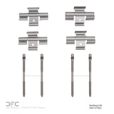 Dynamic Friction 2009-2024 Nissan GT-R Front Premium Hardware Kit by Dynamic Friction Company 340-67042
