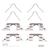 Dynamic Friction 2011-2025 Nissan Note (Mexico) Front Premium Hardware Kit by Dynamic Friction Company 340-67043